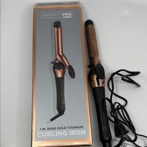 Infiniti Pro Rose Gold Curling Iron 1 in
